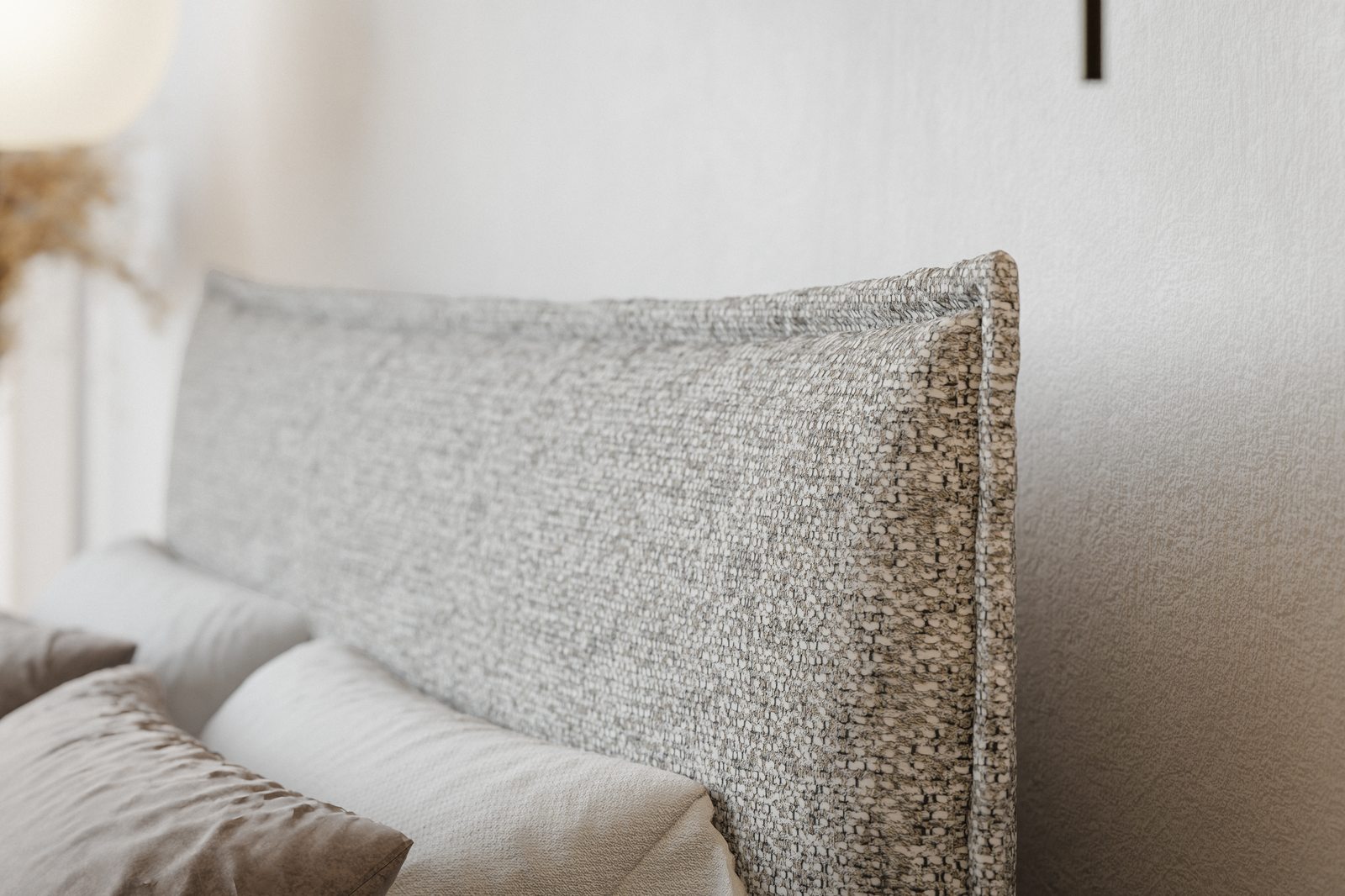 Čalúnená manželská posteľ s úložným priestorom SLIM 14 - striebornosivá | 180×200