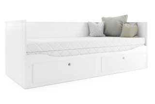 Rozkladacia posteľ HERMES 2 200x80 biela