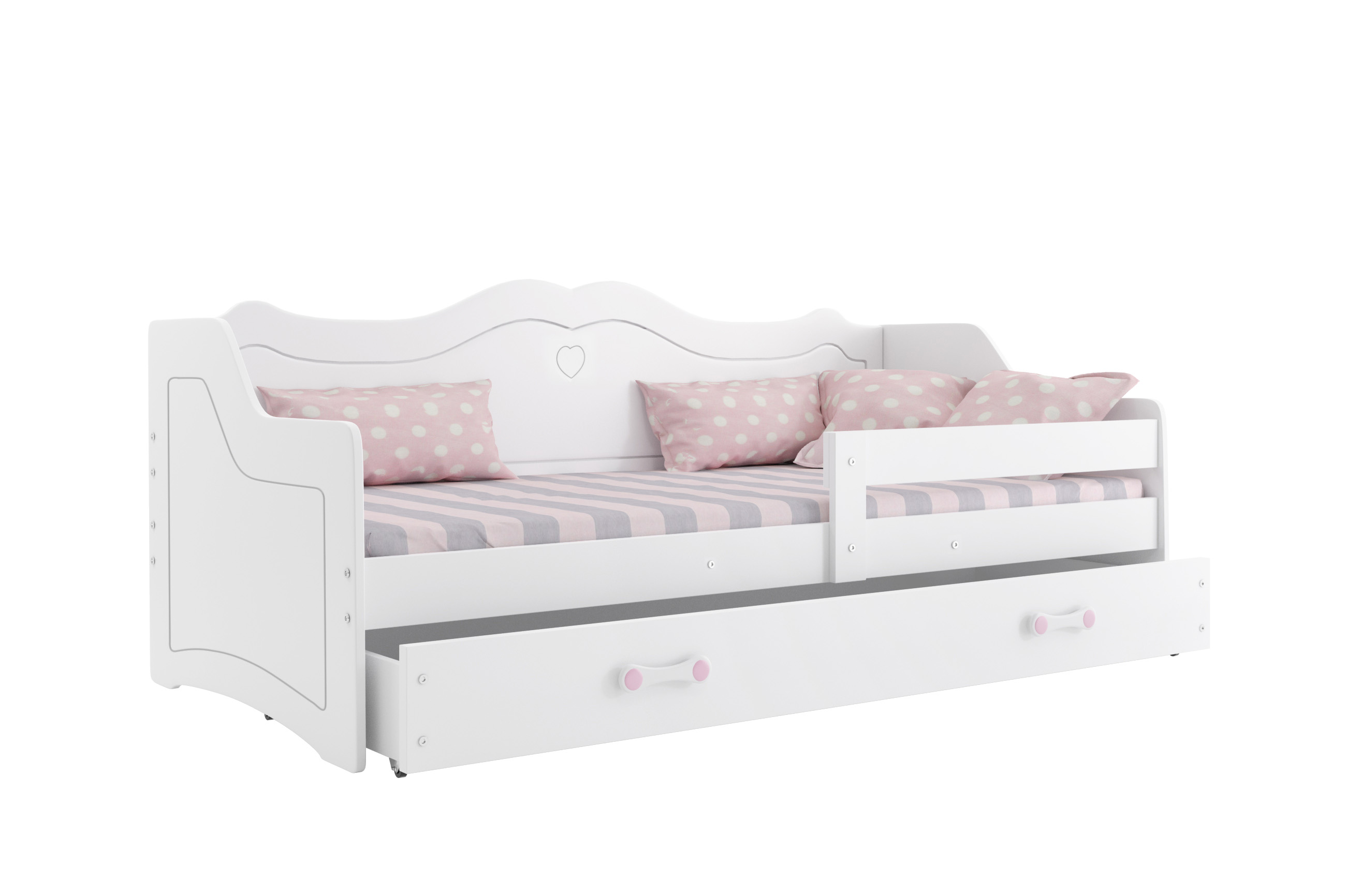 Posteľ JÚLIA 160x80 - Biela